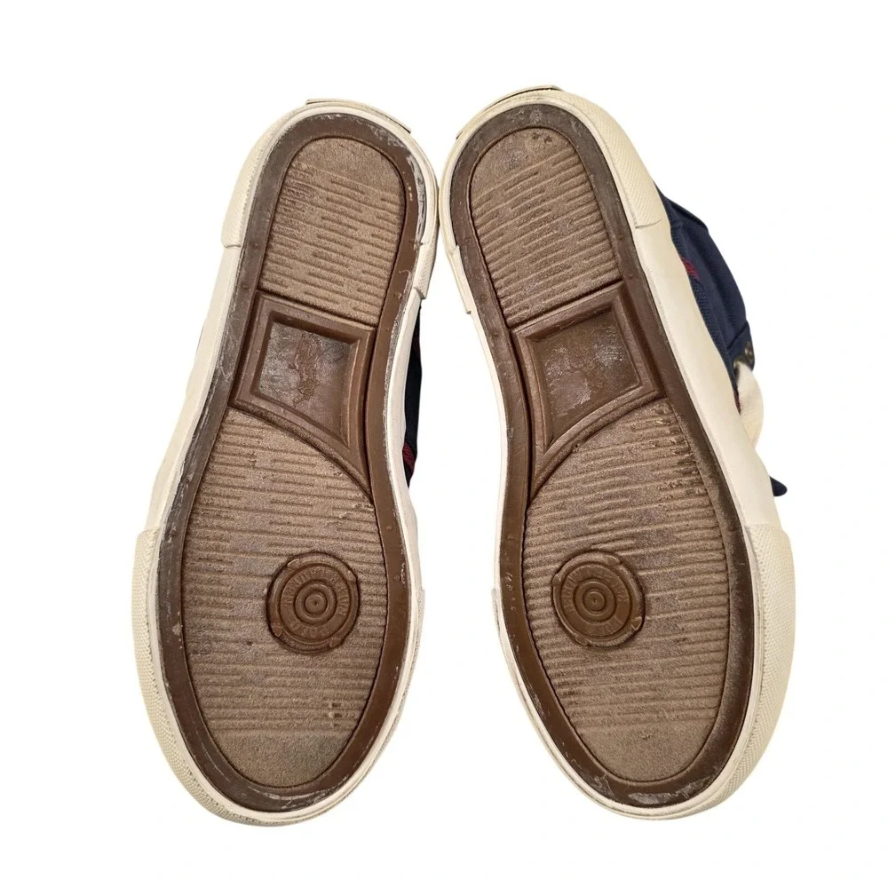 Polo Ralph‎ Lauren Shoes Kids Size 13 Blue Taybor Canvas High Top Sneaker